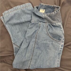 We The Free lunan cropped harem jeans